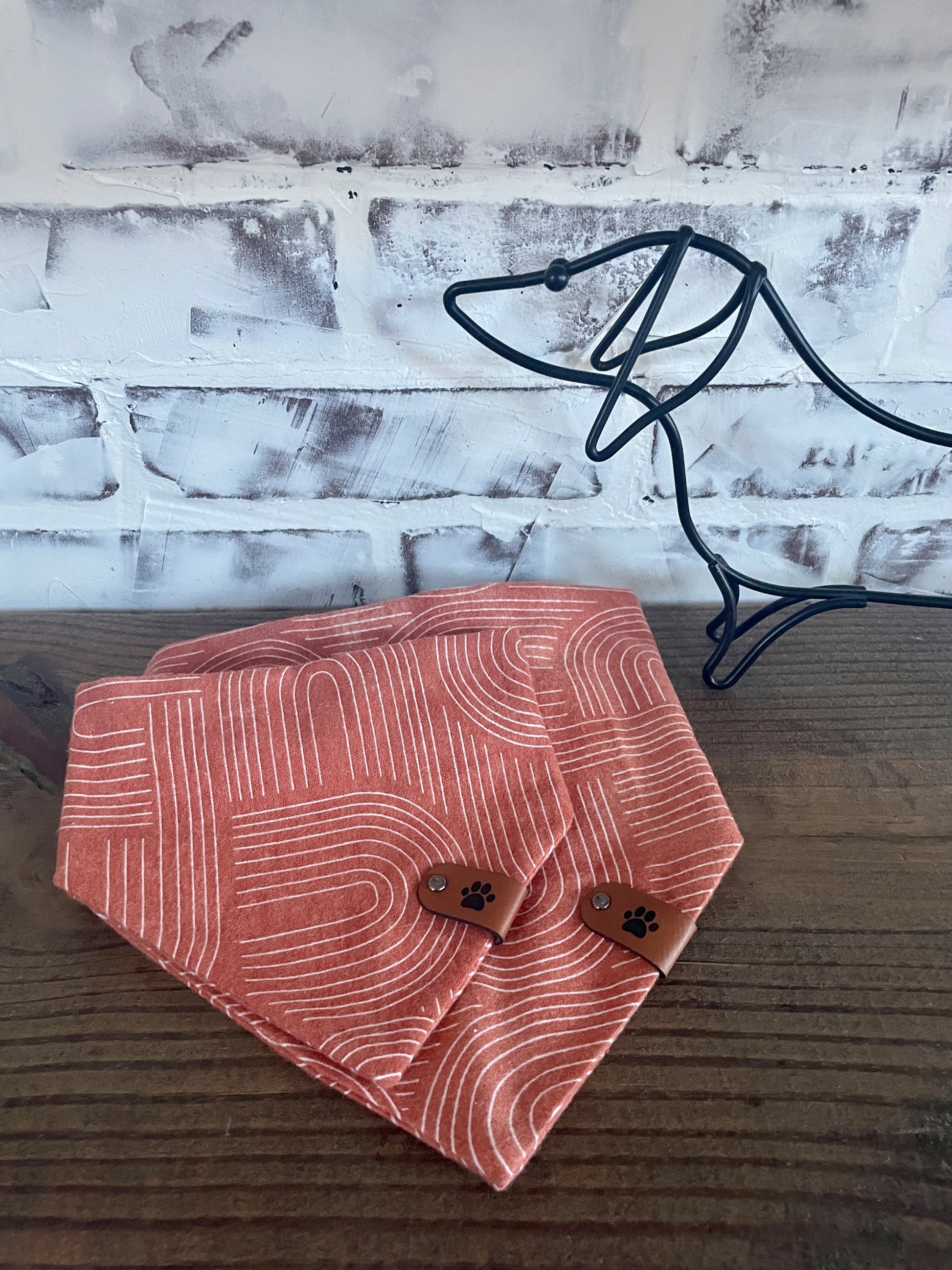 Boho Rainbow Scrunchie Bandana