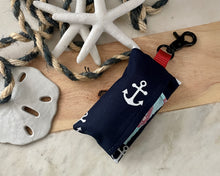 Load image into Gallery viewer, Nautical Anchor Dog Poop Bag Dispenser