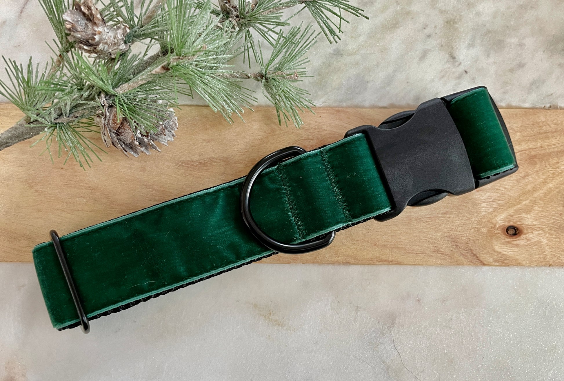 1.5" Green Velvet