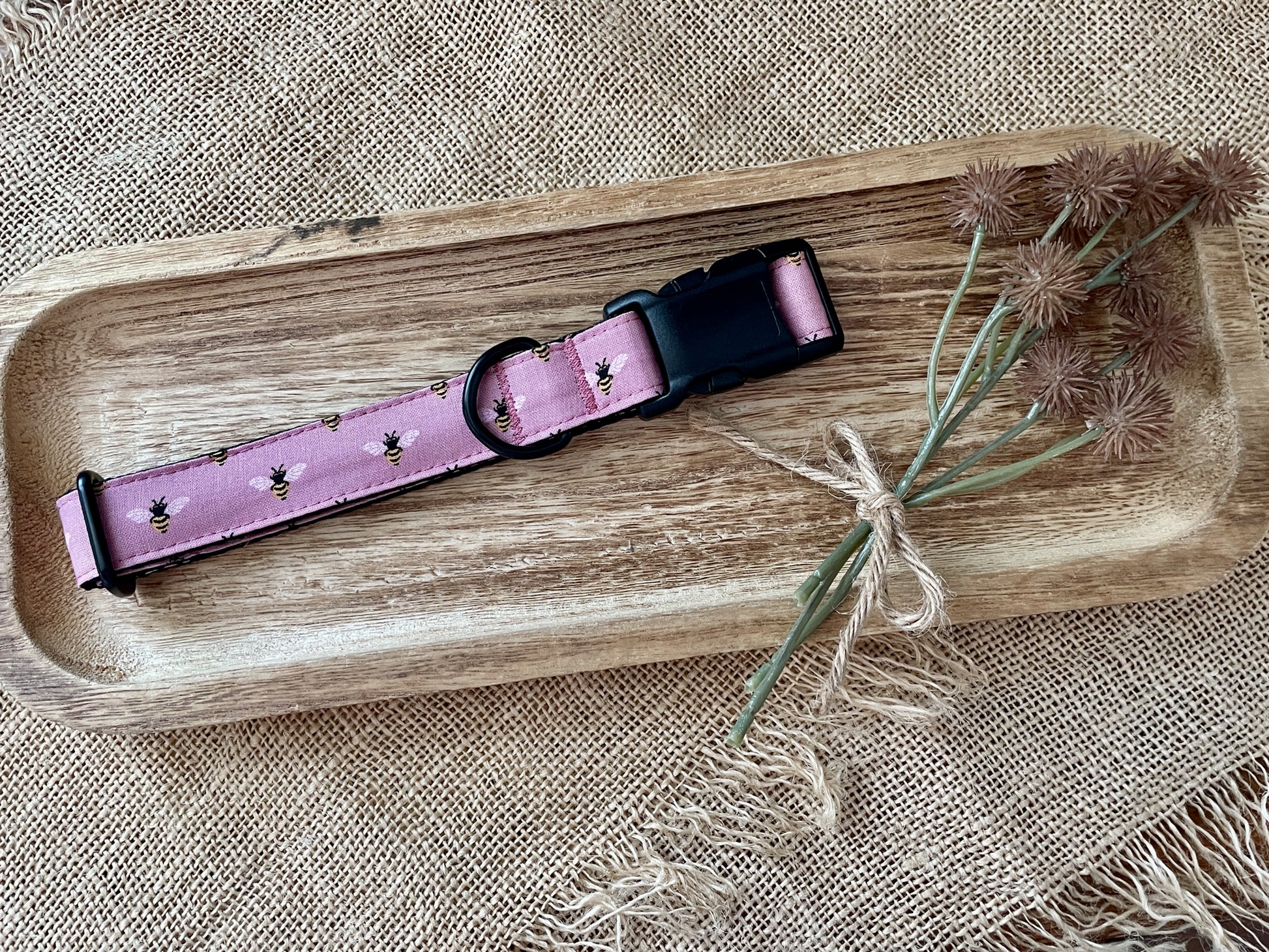1" Pink Bees