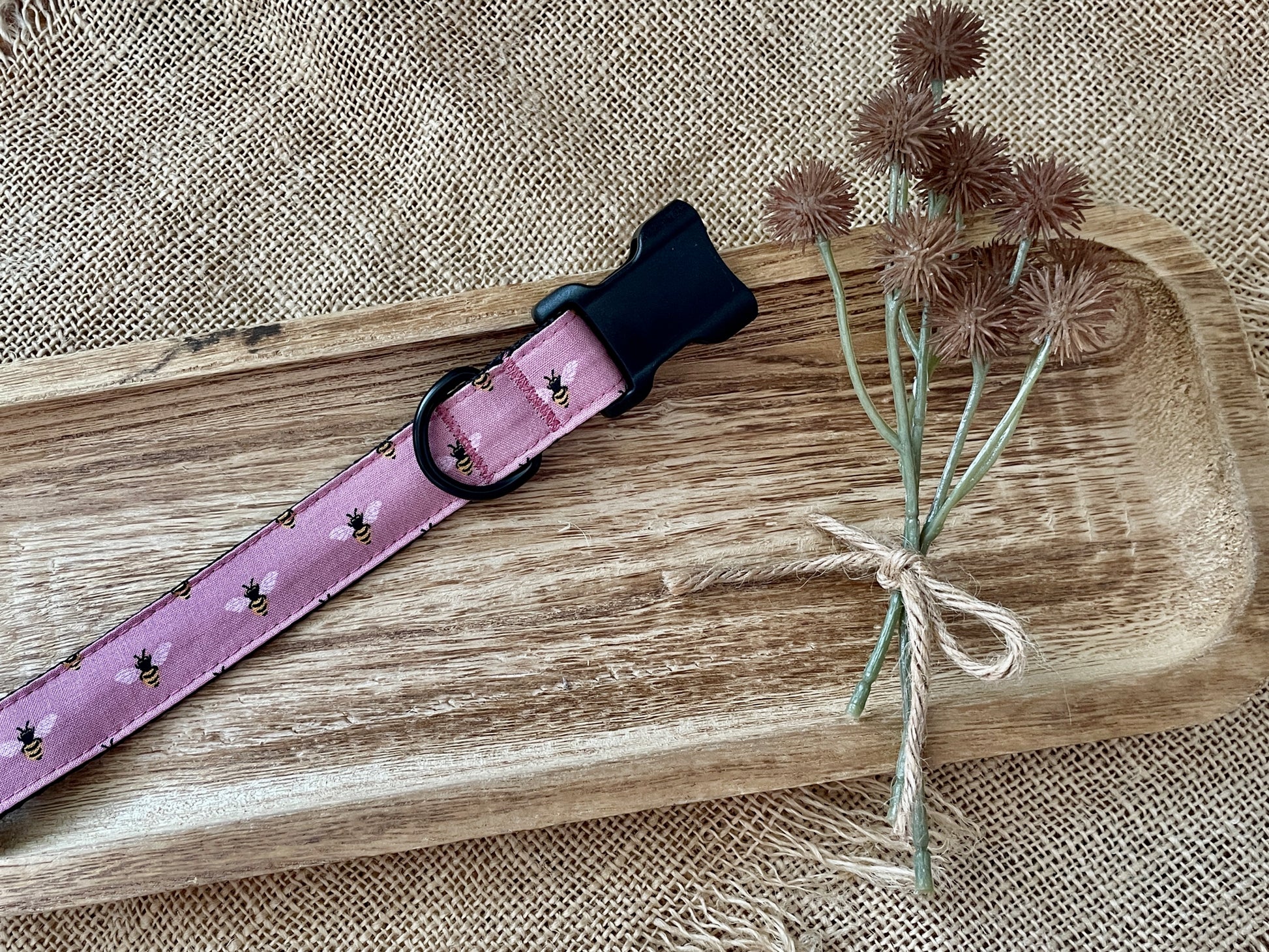 1" Pink Bees