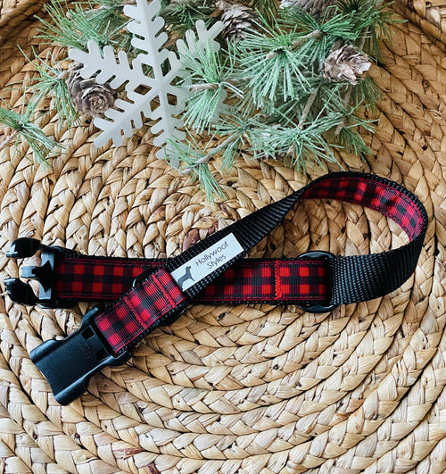 1" Buffalo Plaid Red