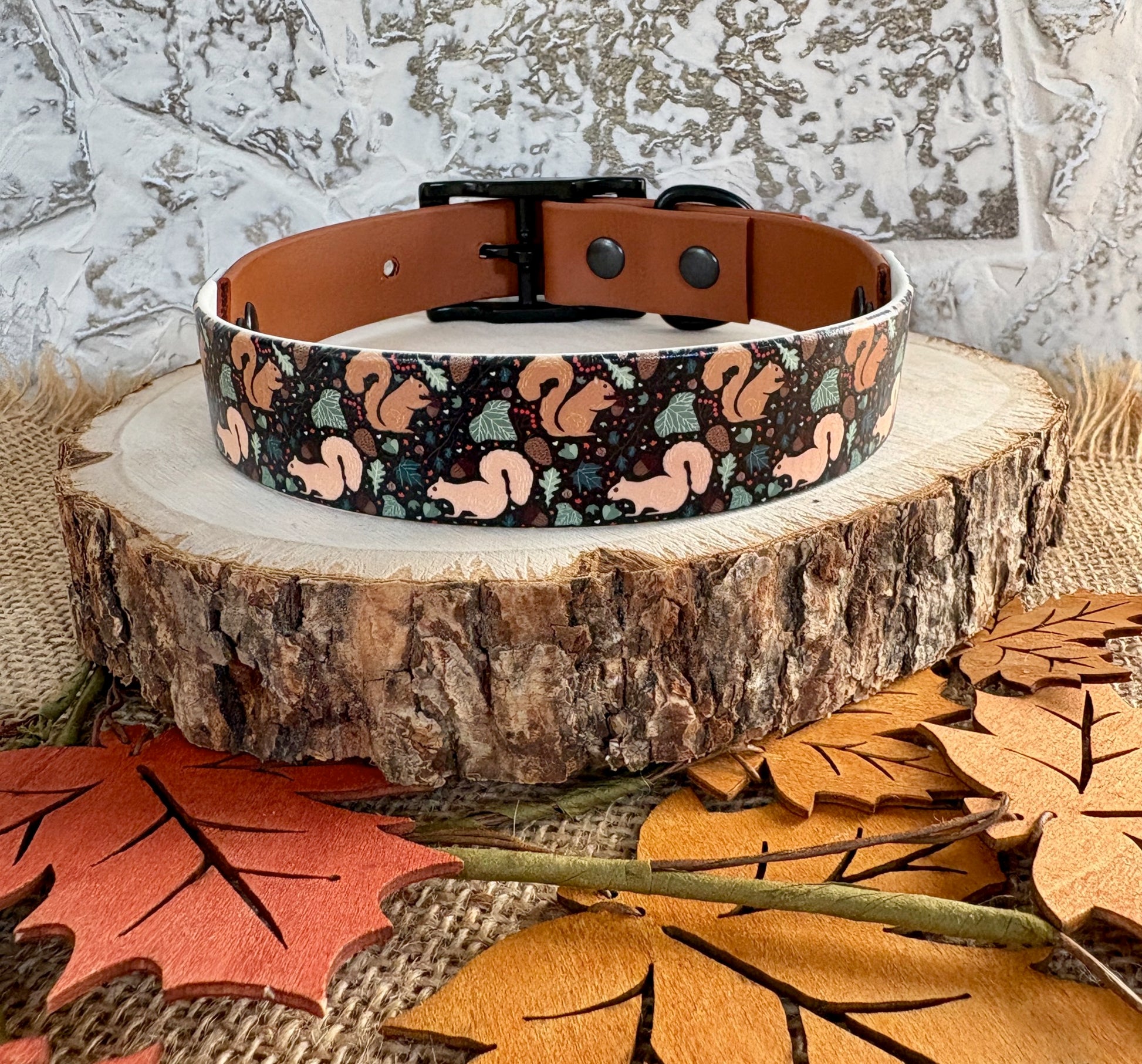 Squirrel Patrol  - Waterproof Dog Collar