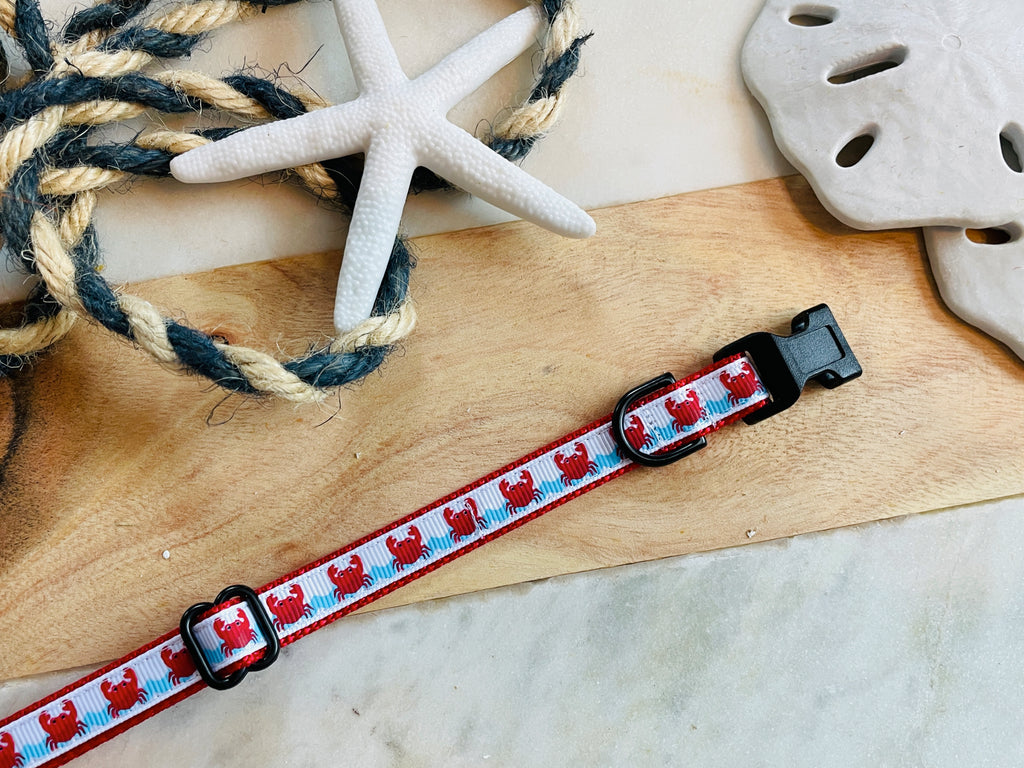 Nautical Beach Collar, Lobster or Crab