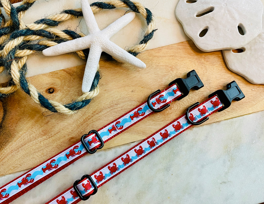 Nautical Beach Collar, Lobster or Crab