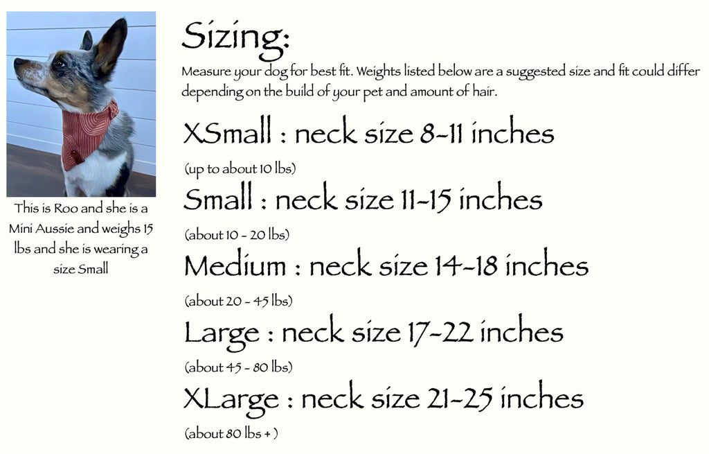 Red Plaid Scrunchie  Bandana