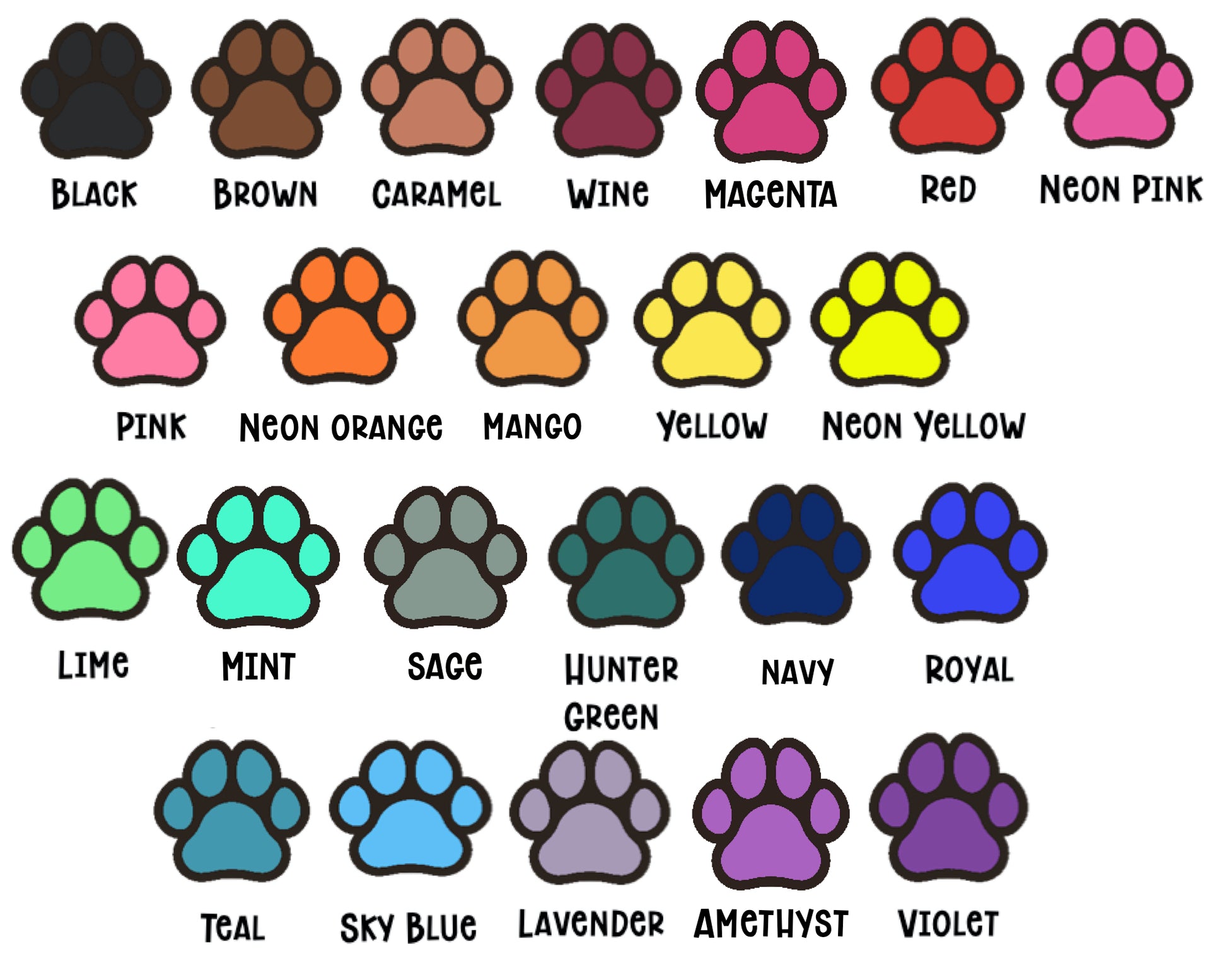 1" Waterproof Biothane Dog Collar