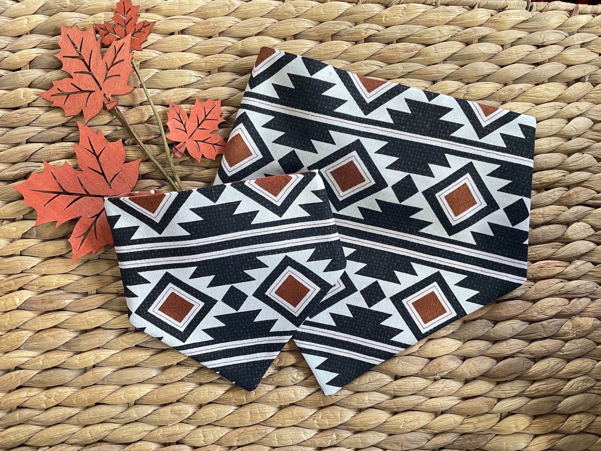 Boho Aztec Reversible Bandana