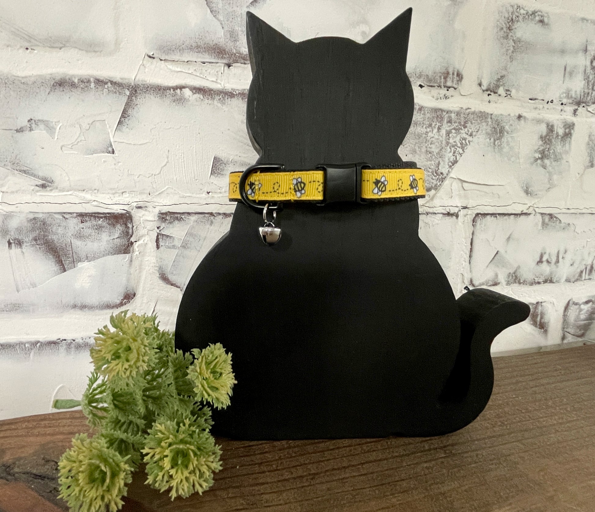 Yellow Bee Cat Collar Breakaway