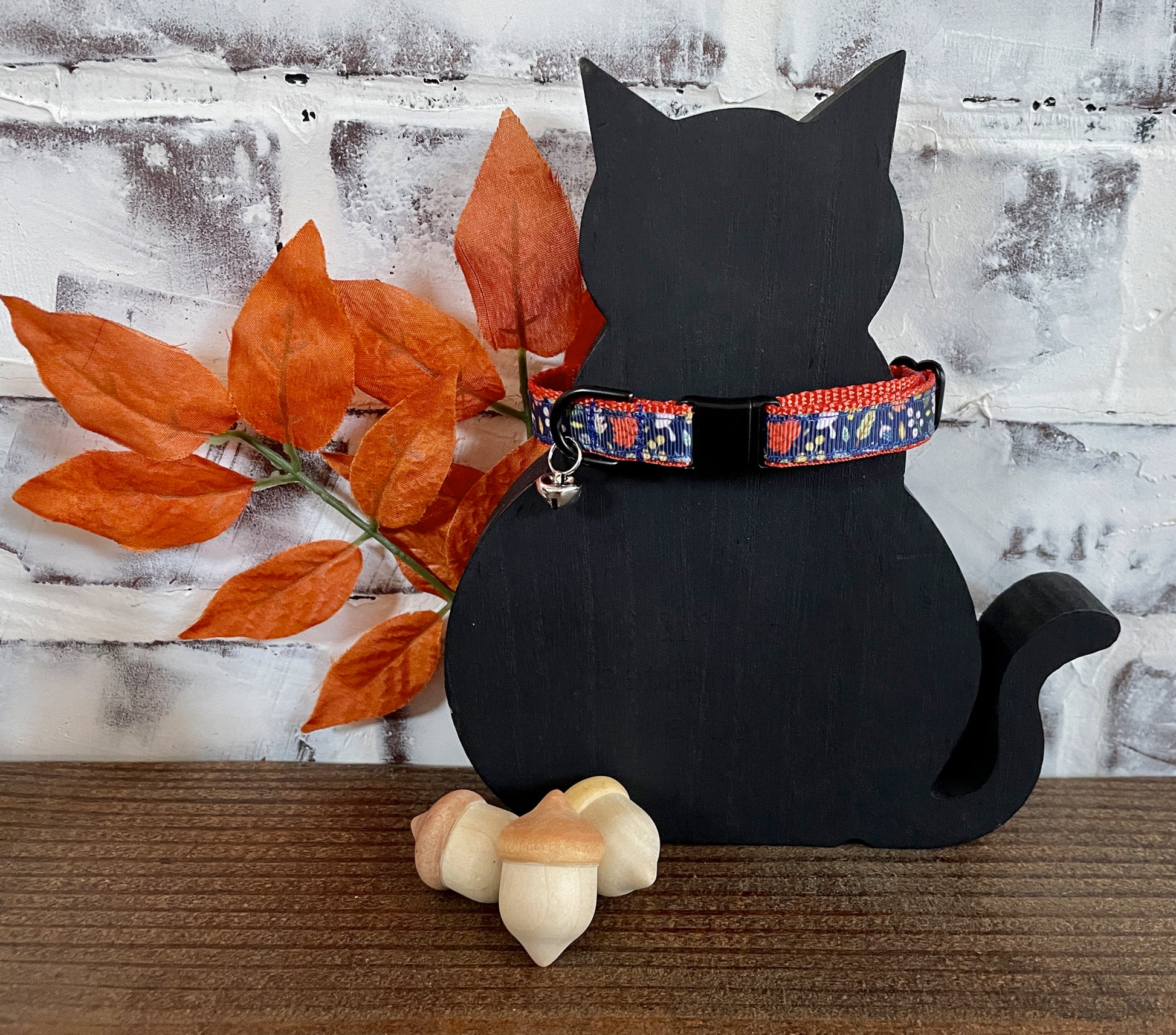 Fall Floral Cat Collar Breakaway