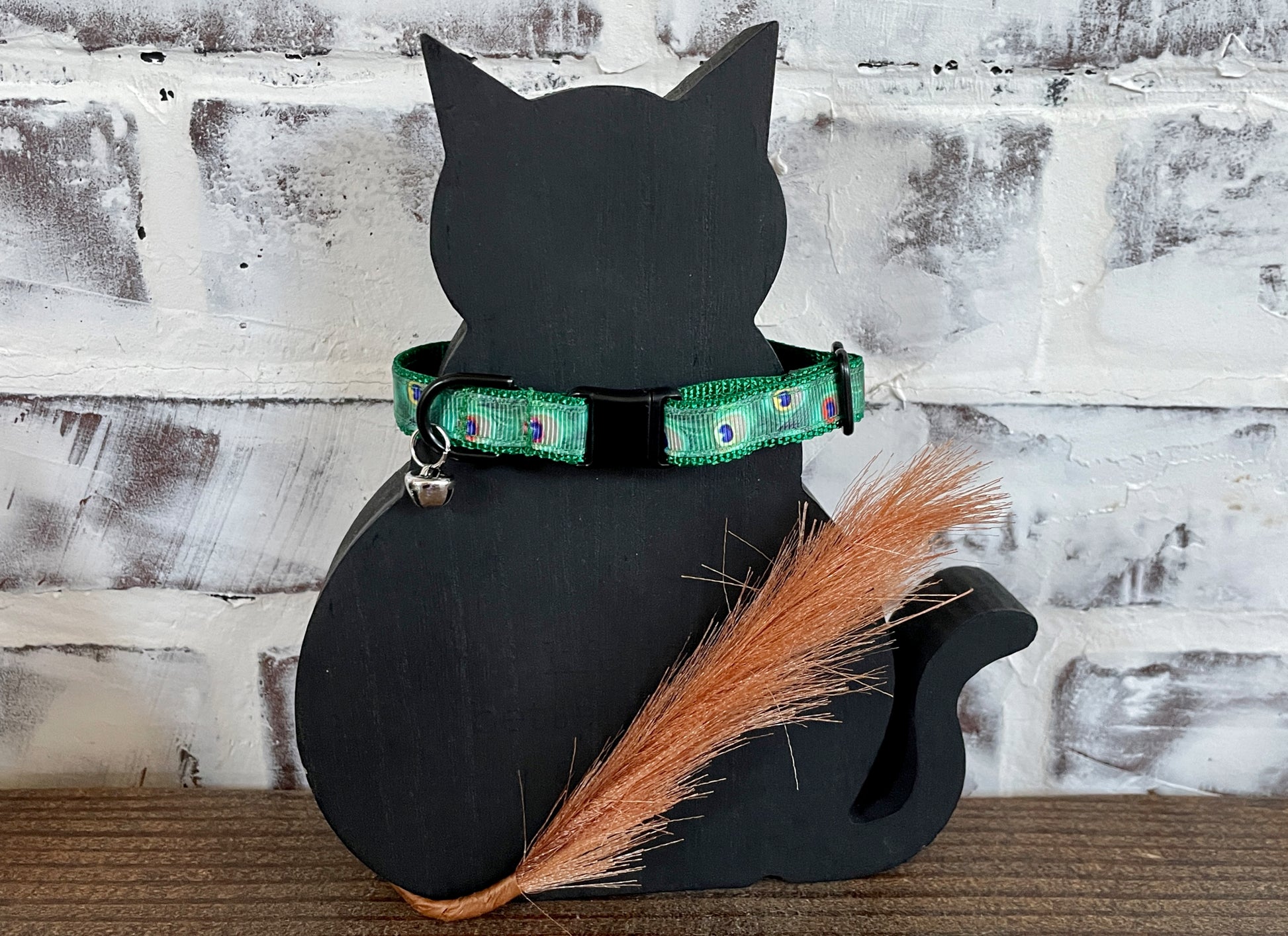 Peacock Cat Collar Breakaway