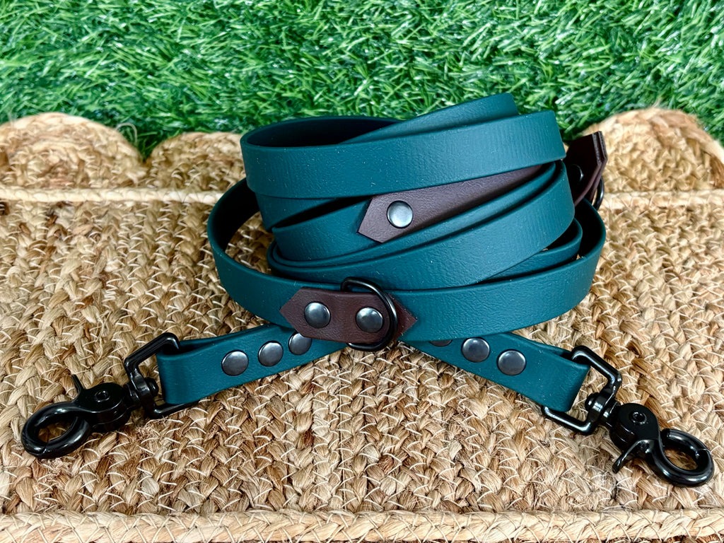 Hands Free • Waterproof Biothane Dog Leash