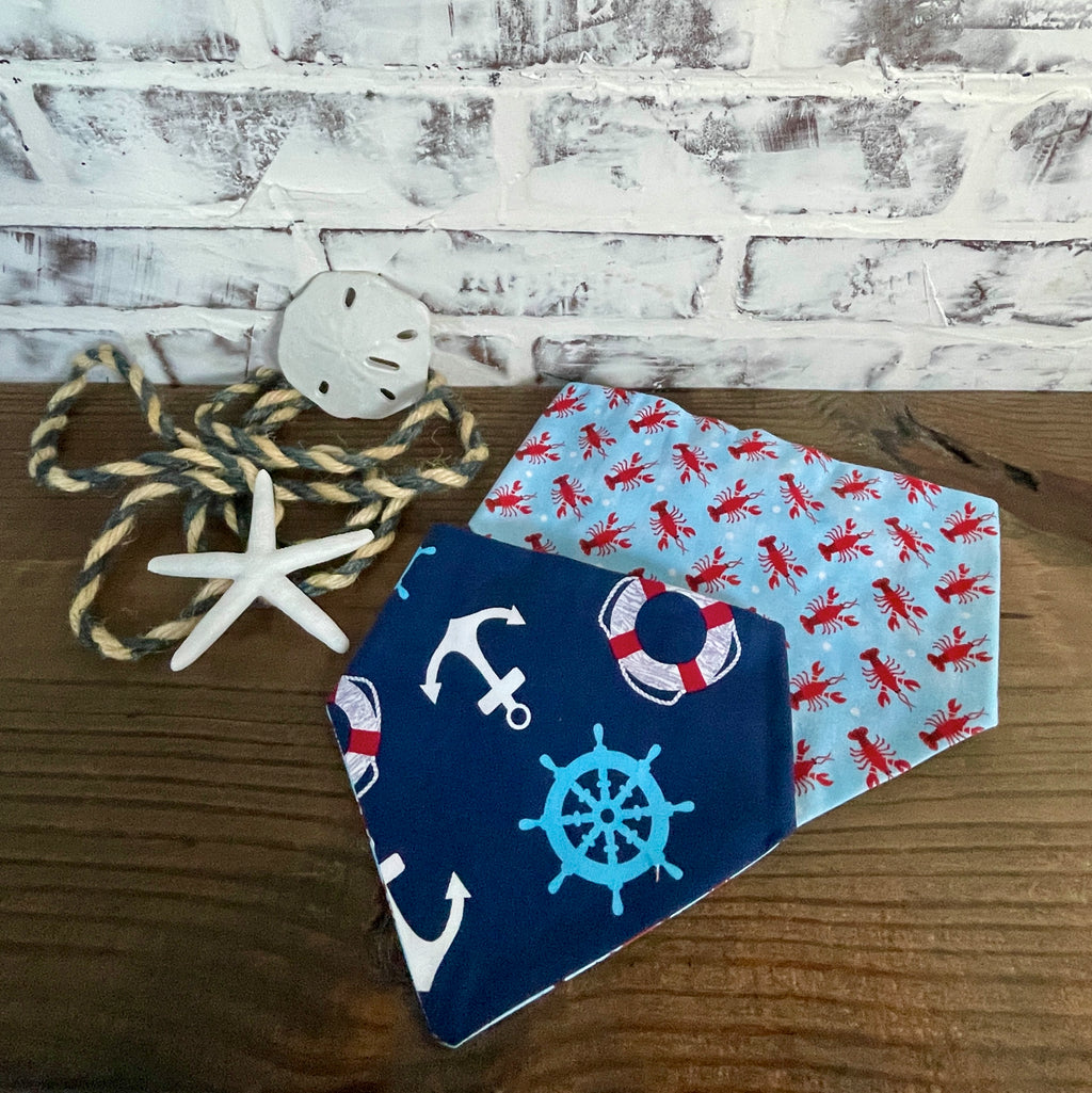 Lobster Trap Reversible Bandana