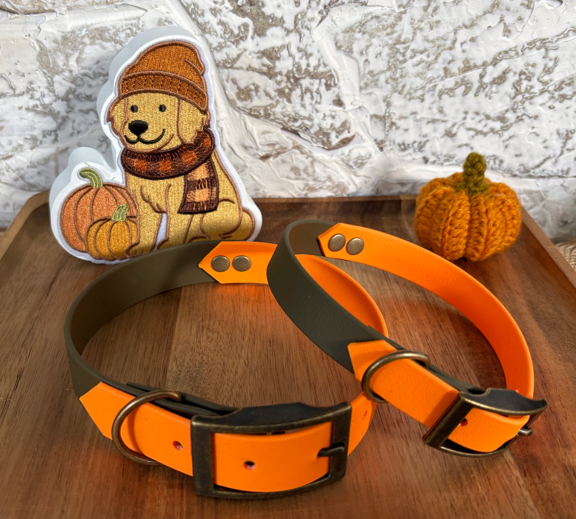 Mango and Olive  - Waterproof Dog Collar