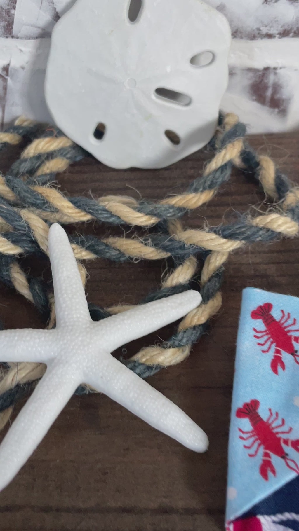 Lobster Trap Reversible Bandana