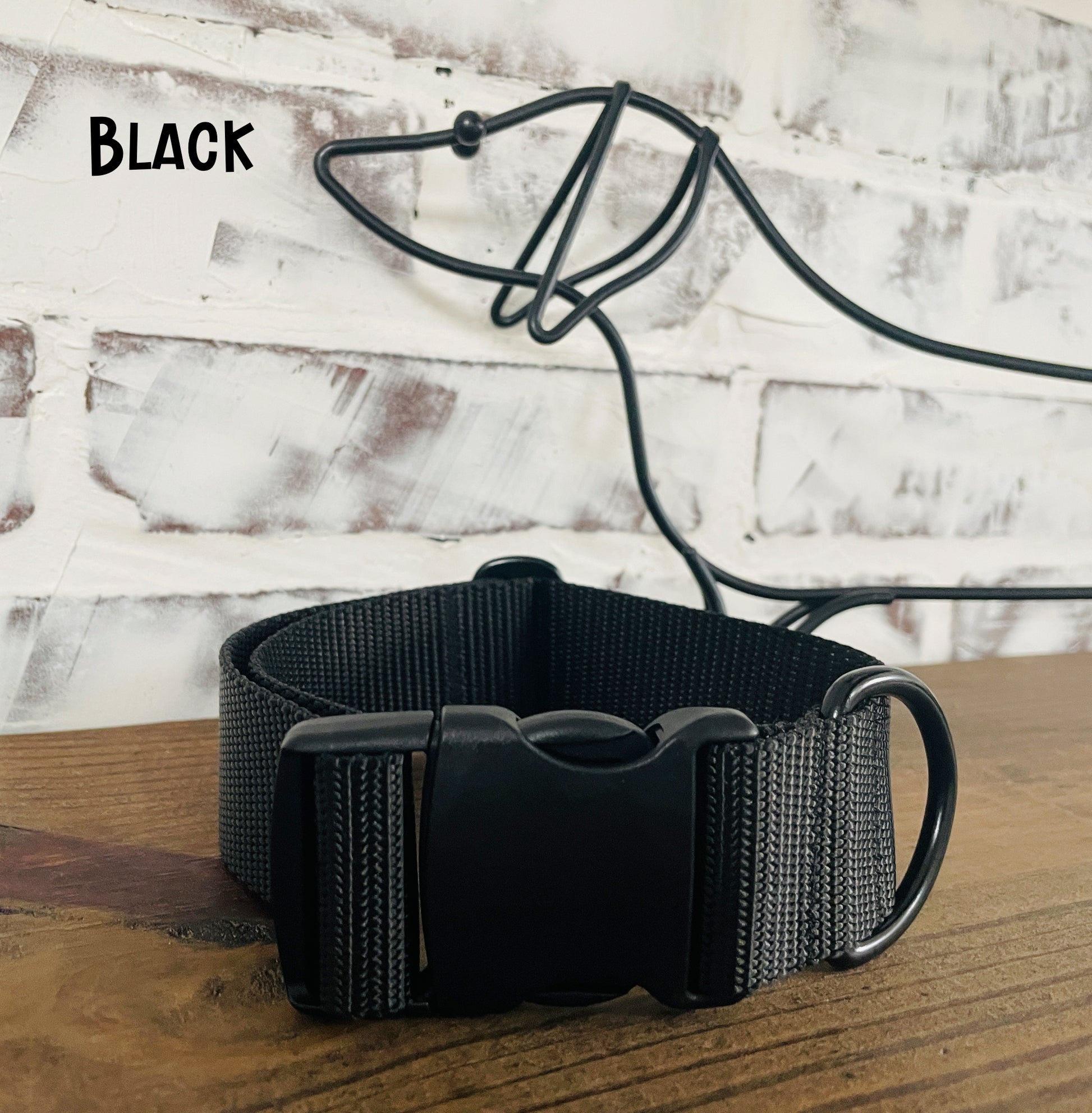 1.5" Wide Solid Nylon Collar
