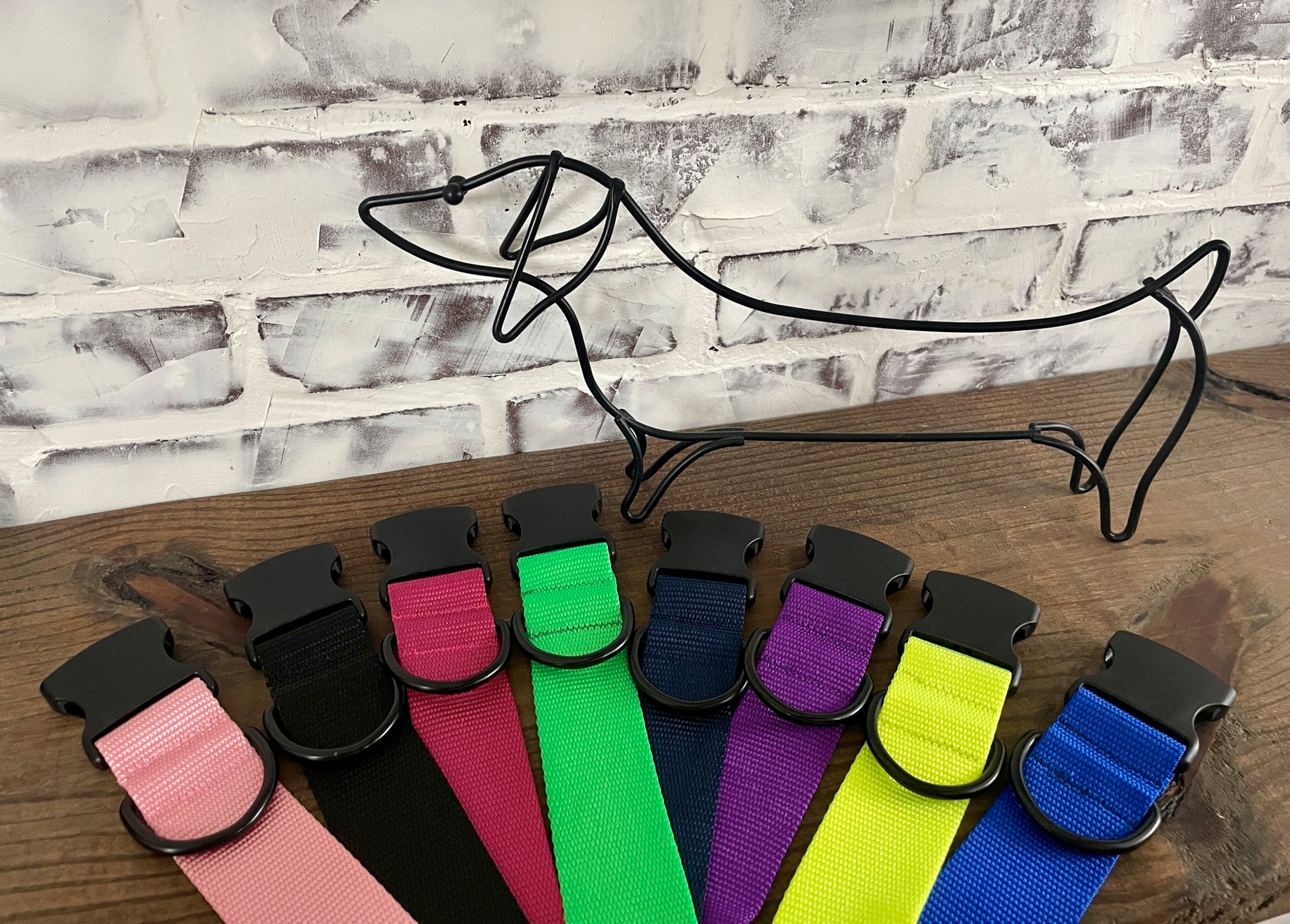 1.5" Wide Solid Nylon Collar