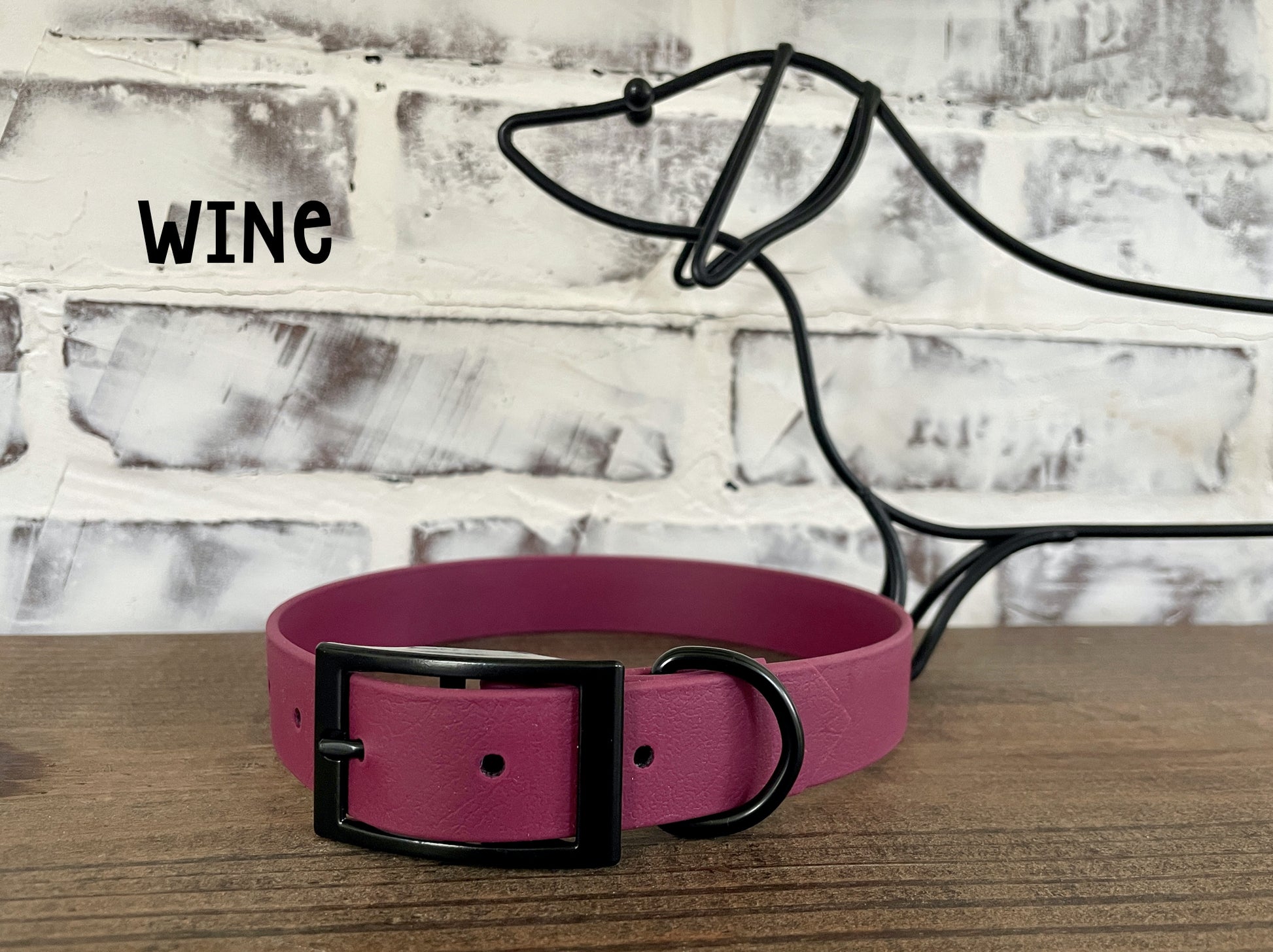 1" Waterproof Biothane Dog Collar