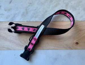 3/4" Pink Pirate Skull and Crossbones