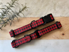 Load image into Gallery viewer, 3/4&quot; Buffalo Plaid Red