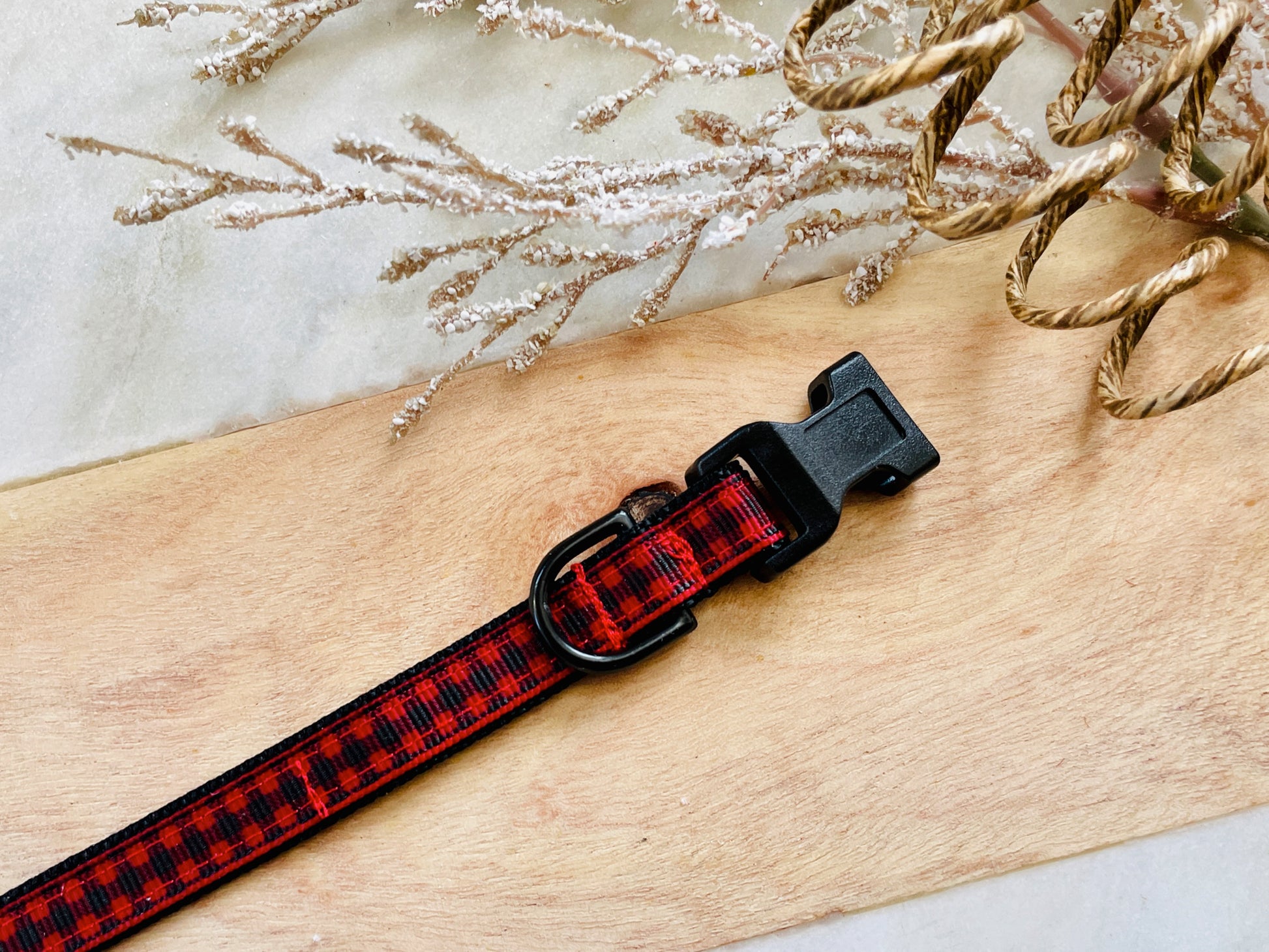 1/2" Red Plaid