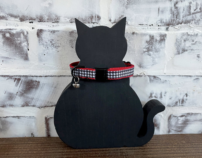 Houndstooth Cat Collar Breakaway