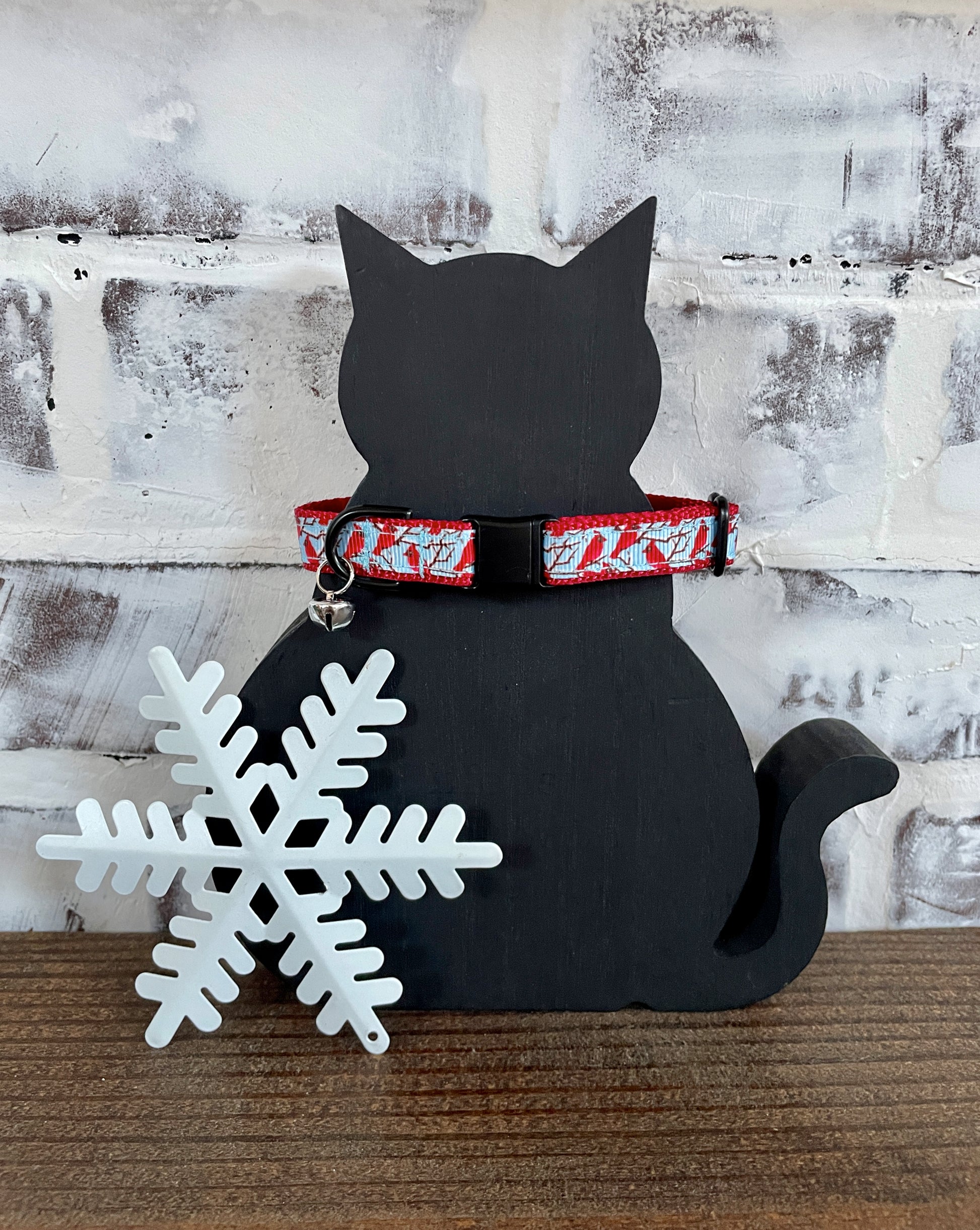 Red Cardinal Cat Collar Breakaway