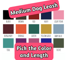 Load image into Gallery viewer, 3/4&quot; Solid Nylon Leash
